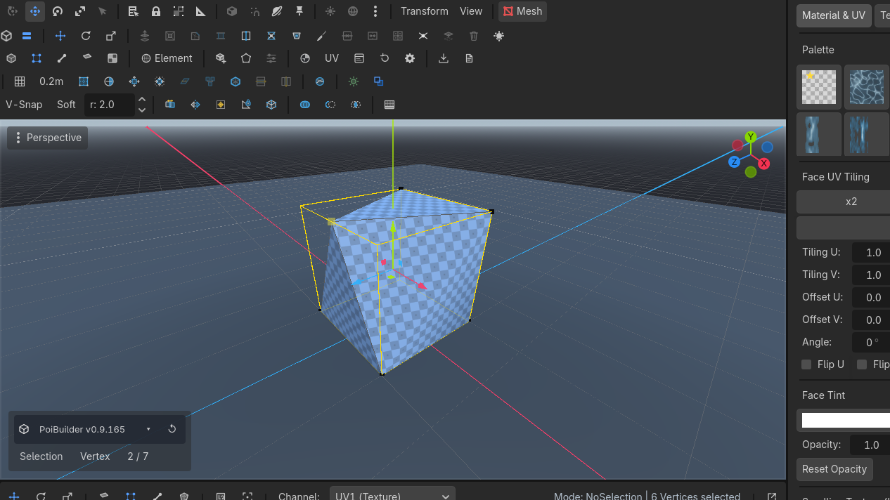Weld vertices to their centroid.